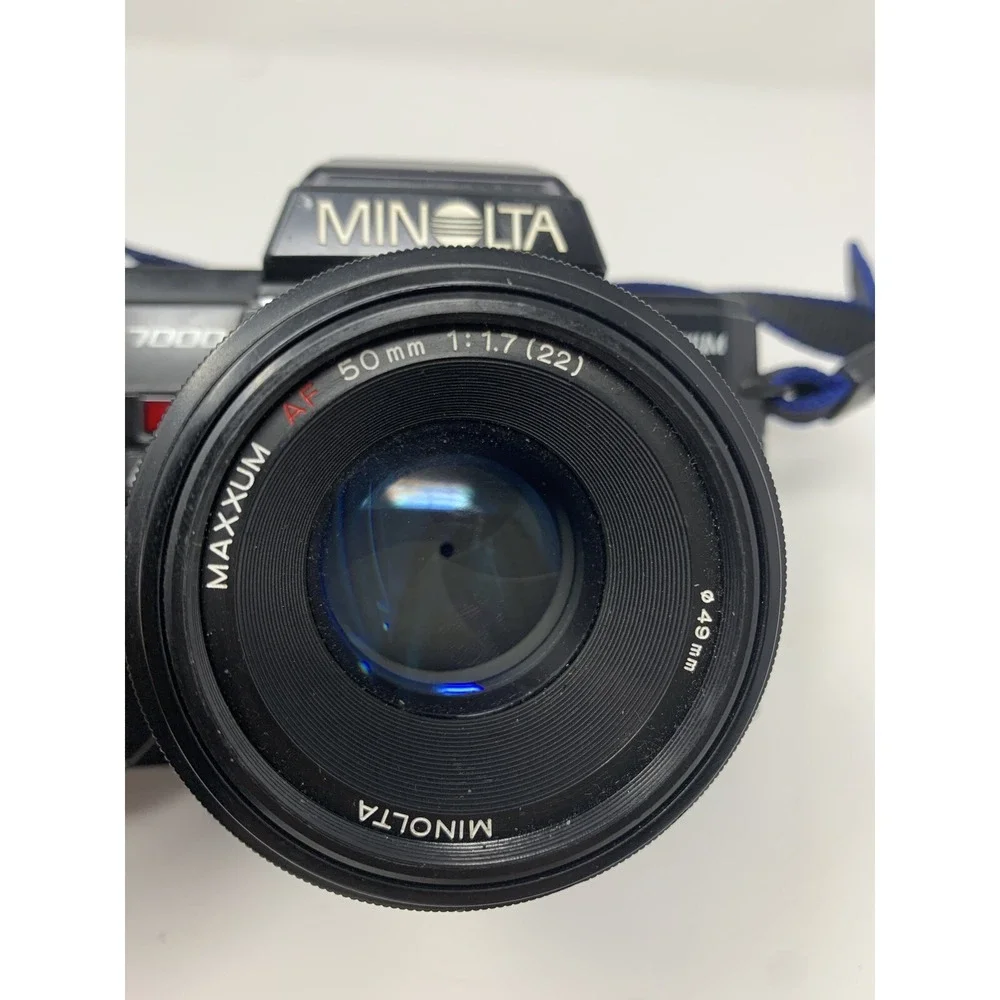 Minolta Maxxum 7000 35mm Camera For Parts Only Not Working